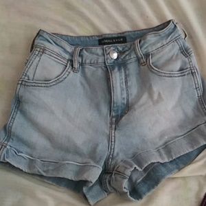 Blue Denim Shorts